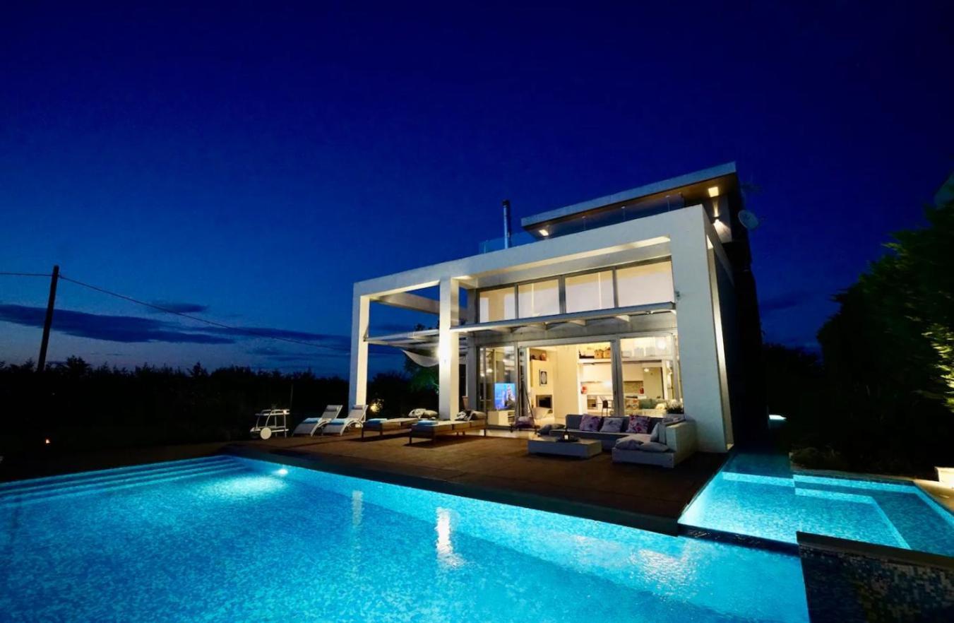 Island Villa Sani Sea View المظهر الخارجي الصورة